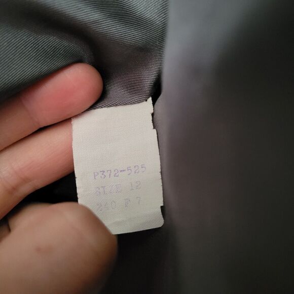 Pendleton Woollen Mills Gray Wool Blazer Jacket 12 - Picture 4 of 9